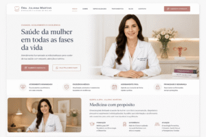 site de médicos